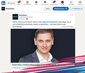 Rocketeer KAFFEEPAUSE - Stefan Haas